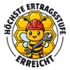 Bienenzüchter Ertragsstufe Hobbyimker Design
