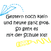 "Gestern klein, heute ganz groß..."
