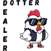 Dotterdealer lustiges Huhn 