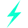 Neon Blitz-Lichtstrahl