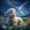 Lammy_watching_falling_star