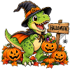 Halloween Dino