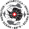 Antarktis Taucher Logo