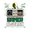 Algerische Gamer-Pixelkunst – Retro-Gaming Algerien
