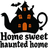 Spuk-Teekanne Hausdesign