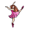Pink Ballet Flare