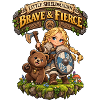 Little Shieldmaiden - Brave & Fierce