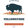 Bisons im Yellowstone-Nationalpark
