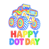 Happy Dot Day Monster Truck