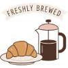 Frühstücksduft Kaffee Croissant