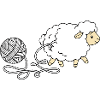 Yarn Sheep – süßes Häkelliebhaber-Strickgeschenk