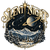 Silent Night - Saturn and Stars