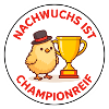 Champion-Küken Vogelschau T-Shirt