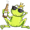 Lustiger Frosch Junggeselle | Single Geschenk