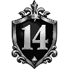 14 Heraldik Schild Metallisch