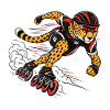 Speedskating Gepard Highspeed Inline