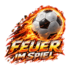 Flammender Fußball – Feuer im Spiel