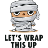 Mumie Cartoon Wrap This Up