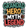 Großvater-Helden-Mythos-Legende