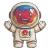 Kosmos Spaß Astronaut