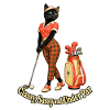 Eleganter Golfer