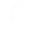 Weißes Pferde-Silhouette-Design