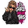 Du schaffst das Girl Power