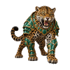 Jaguargolem in Smaragdrüstung