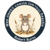 Wee Sleekit Cowrin Tim'rous Beastie Maus-Emblem
