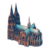 Kölner Dom Risograph