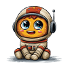 Kuscheliger Astronauten 