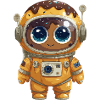 Donut-Astronaut Abenteuerkunst