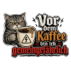 Kaffee-Katze: Vor dem Kaffee Gemeingefährlich