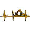 Baggerfahrer Herzschlag EKG Bagger T-Shirt