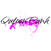 Pinker Farbklecks - Quoten Punk Statement