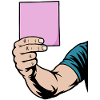 Pinke Karte