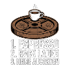Kaffee vor Kniebeugen