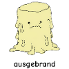 ausgebrand – Kerze Meme