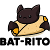 Bat-Rito Taco-Bat Cartoon