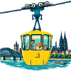 Kölner Seilbahn Retro