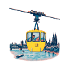 Kölner Seilbahn Risograph