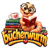 Bücherwurm im Bücheruniversum