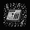 Beatmaschine im Notenkreis