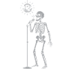 Karaoke-Skelett