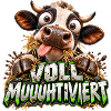 Voll Muuhhtviert Kuh Cartoon