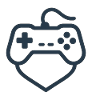Retro Controller Silhouette – Clean Gamer-Shirt