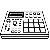 Beatpad Grafik Drum Pad Muster