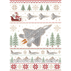F22 Raptor Weihnachtspullover