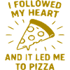 Herz folgt der Pizza