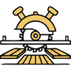 Tischkreissaege Holz Logo